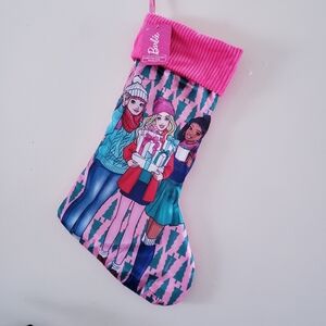 BARBIE BNWT Christmas stocking, 21"